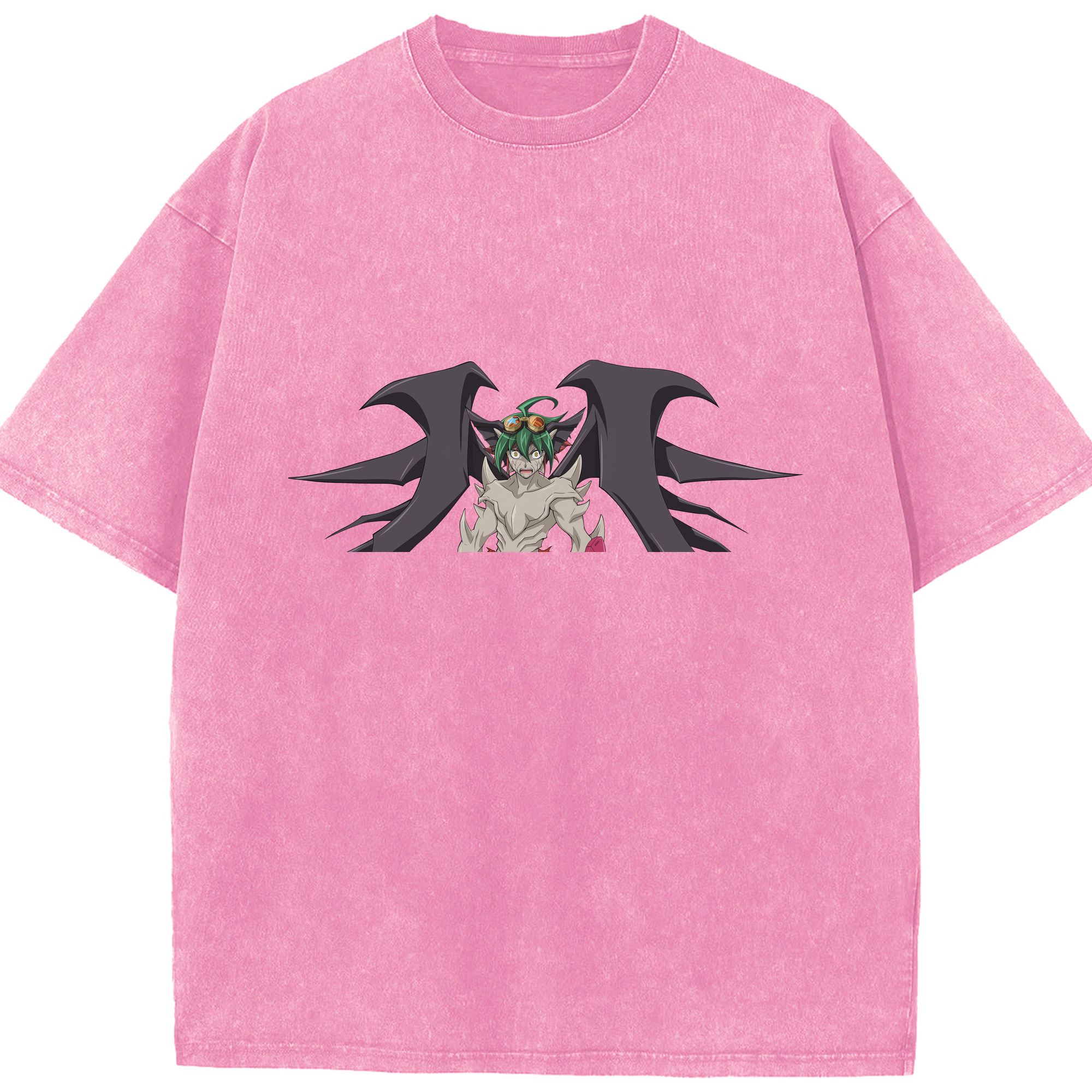 （画像用） 遊☆戯☆王 Yu-Gi-Oh! 綿100% ヴィンテージ風 半袖Tシャツ（フロントプリント）